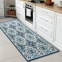 (60 X 220 cm, Luna) Luxury Printed Rugs Large Runner Rug & Door Mats