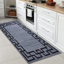 (60 X 220 cm, Nico) Luxury Printed Rugs Large Runner Rug & Door Mats