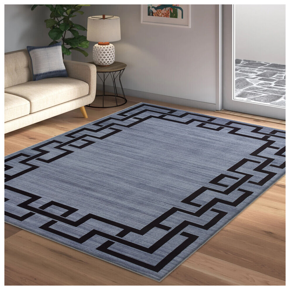 Oxford Homeware (80 X 150 Cm, Nico) Luxury Printed Rugs Large Runner Rug & Door Mats Multicoloured