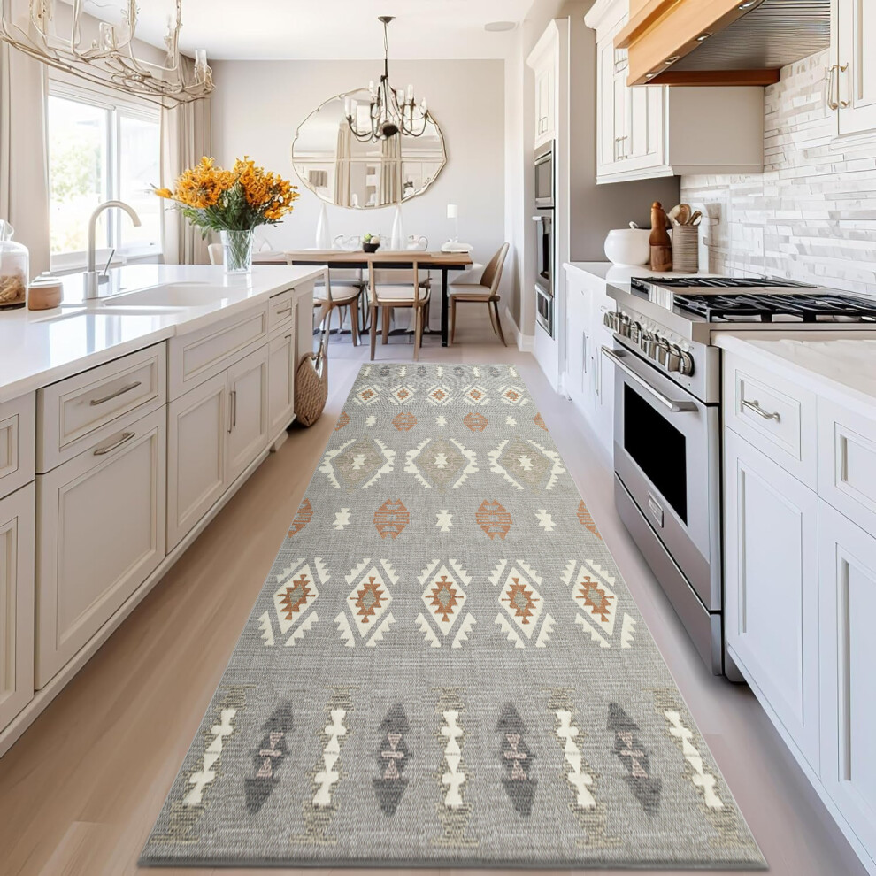 Oxford Homeware (80 X 300 Cm, Nova) Luxury Printed Rugs Large Runner Rug & Door Mats Multicoloured