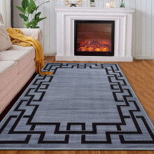 (120 X 170 cm, Nico) Luxury Printed Rugs Large Runner Rug & Door Mats