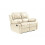 Valencia Cream Leather Recliner 2+1+1 Seater Sofa Set 2