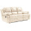 Valencia Cream Leather Recliner 3+2 Seater Sofa Set 3