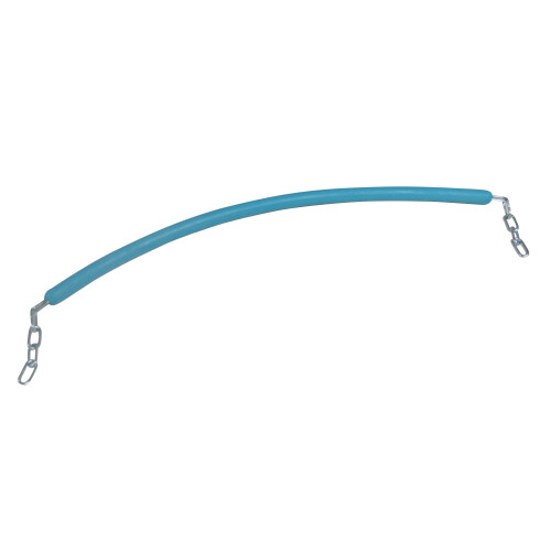 (Baby Blue) Rubber Coated Stable Stall Chain without Hooks