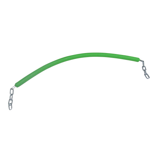 (Green) Rubber Coated Stable Stall Chain without Hooks