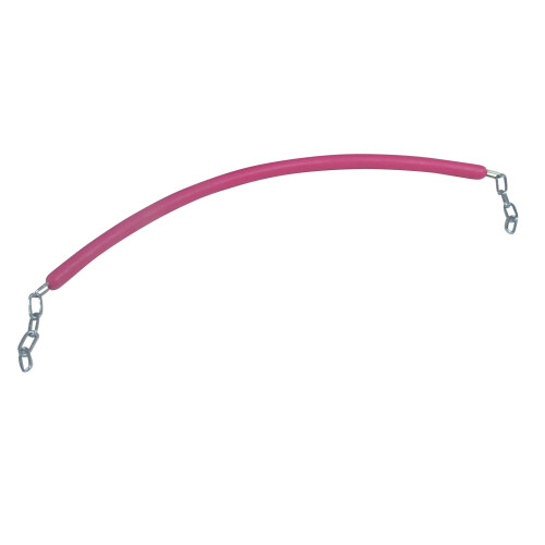 (Pink) Rubber Coated Stable Stall Chain without Hooks