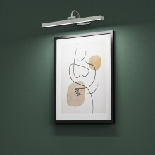 (White) CGC LED Rechargeable Magnetic USB Over Picture Wall Light