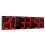 CHKOSDA Digital Wall Clock, Oversize Led Digital Clock with Auto Dimmer, Huge Countdown Timer with Remote Control 2