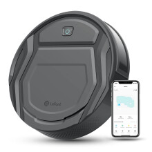 Lefant M210P Grey Robot Vacuum Cleaner, Small Robot Robotic Vacuum 7.8cm Thin 28cm DIA, 2200 Pa Suction