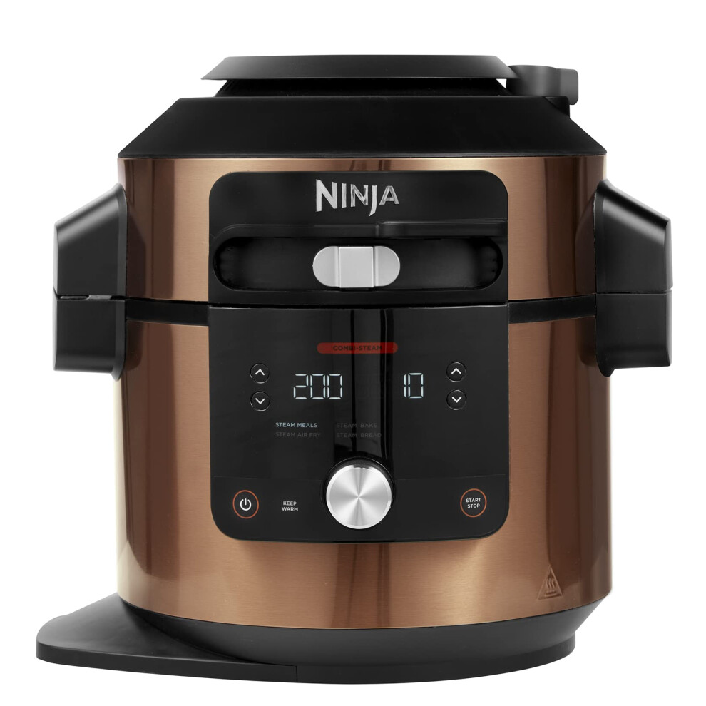 Ninja Foodi MAX 14-in-1 SmartLid Multi Cooker, 7.5L Electric Pressure Cooker & Air Fryer, Combi-Steam, Slow Cook, Bake, Grill