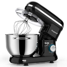 Stand Mixer, Vospeed Food Mixer Dough Blender, 6.2L 1500W Electric Cake Mixer with Bowl, Beater, Hook, Whisk, Egg Separator