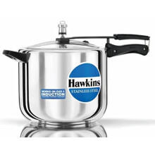 Panela de pressão HAWKINS, aço inoxidável, prata, 10 litros