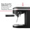 KitchenAid KitchenAid ESPRESSO MACHINE - ARTISAN - CAST IRON BLACK 5KES6503BBK 9