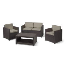 Allibert Monaco 4-Piece Lounge Set