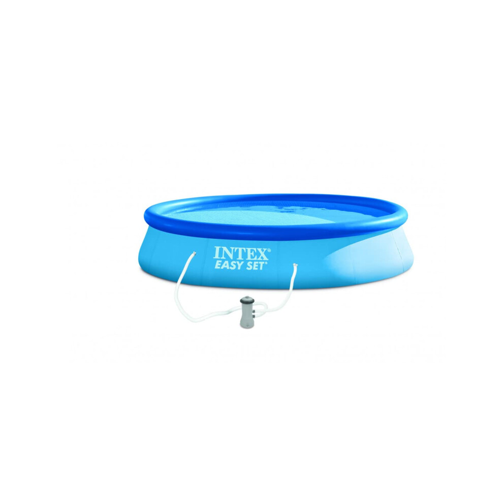 INTEX 28141EH Large Round Easy Set Swimming Pool - 13ft by 33" with Filter Pump