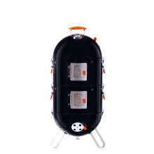ProQ BBQ Smoker (Frontier V4) - 4in1 Charcoal Meat Smoker BBQ - Outdoor Smokers and Grills - BBQ with Smoker