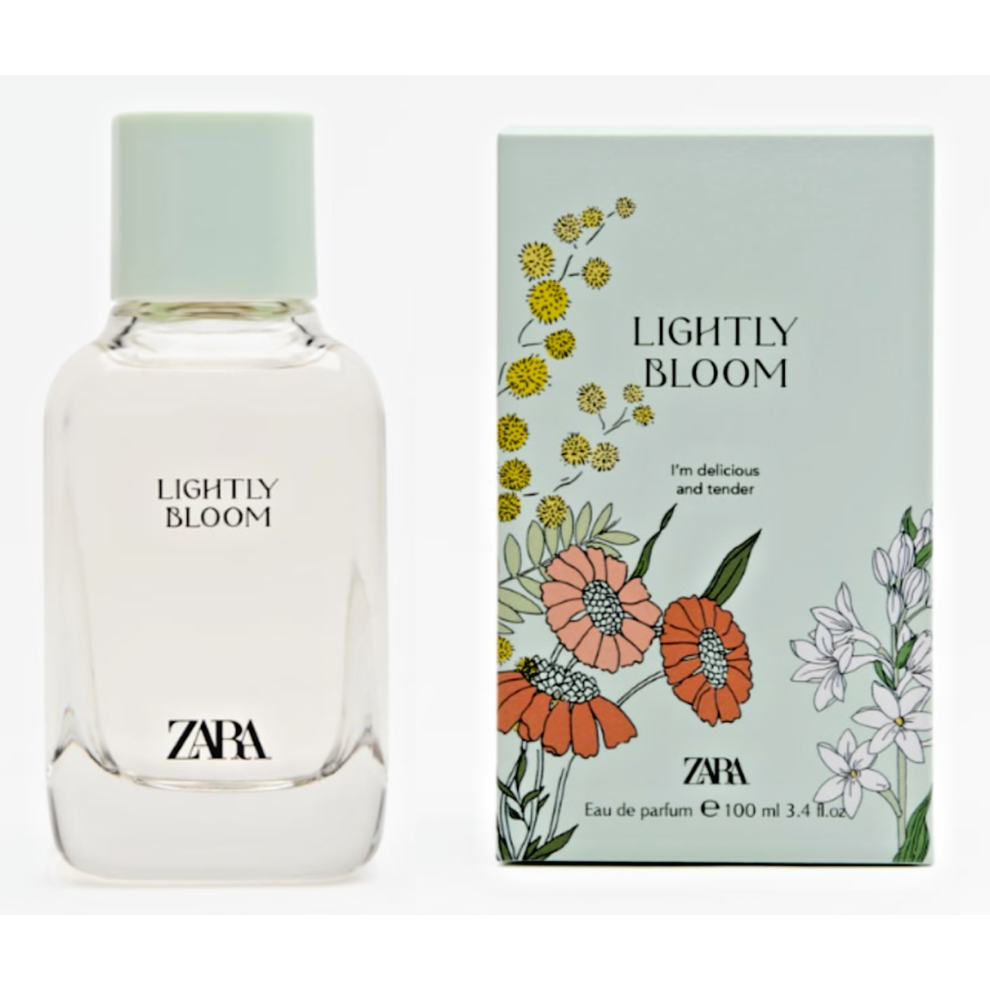 New Zara Women's Lightly Bloom Oz Perfume Fragrance 100Ml
