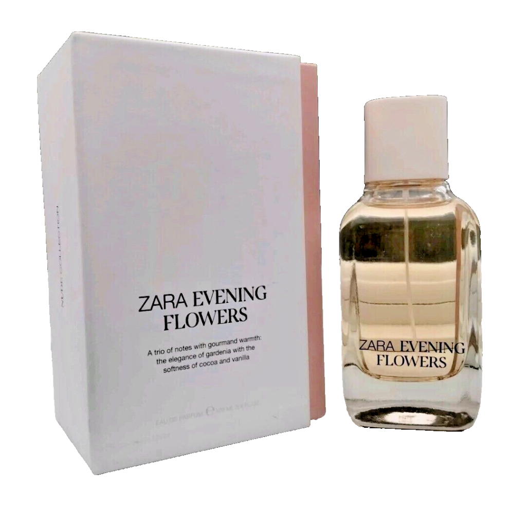 Zara Evening Flowers 100ml EDP Fragrance Perfume Women 3.4 Oz New