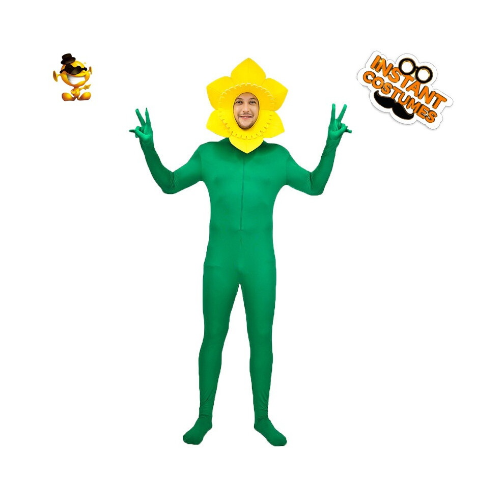 Skesrjtop (One Size Fits All) Adult Sunflower Suit Carnival Spoof Costume Cosplay Costume Role Play Not,Specified