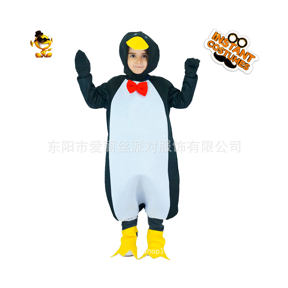 Skesrjtop (M (7-9 Years Old, 122-134Cm)) Children's Penguin Suit Costumes Halloween Masquerade Cosplay Stage Role-Playing Costumes Not,Specified