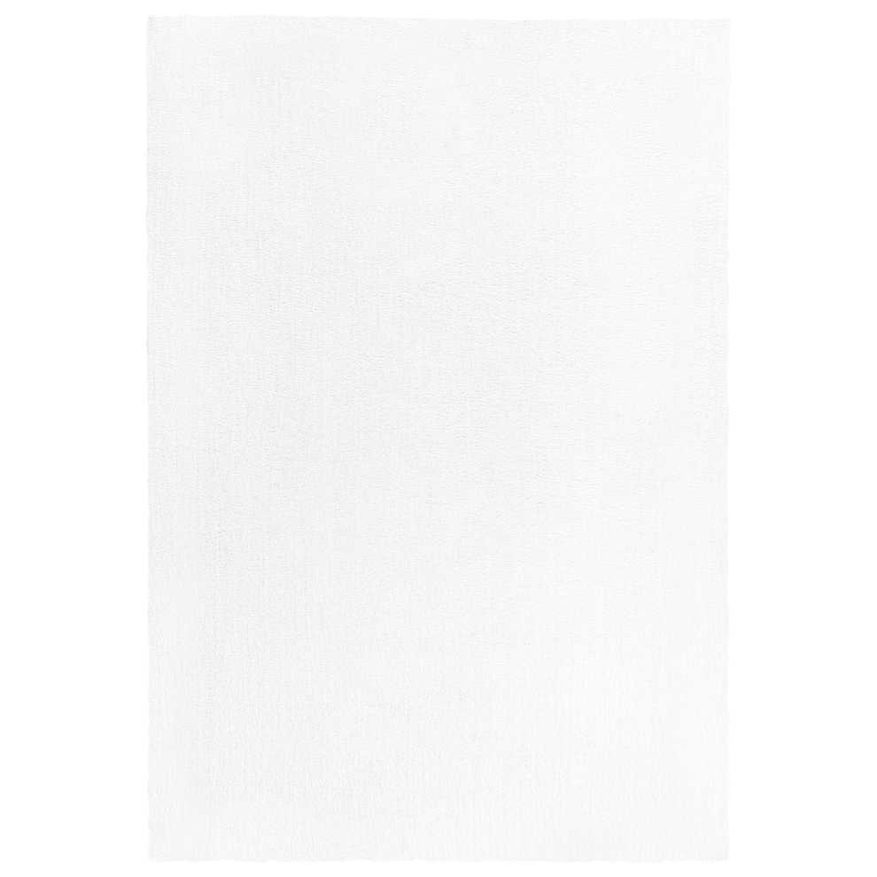Shaggy Area Rug 160 x 230 cm White DEMRE