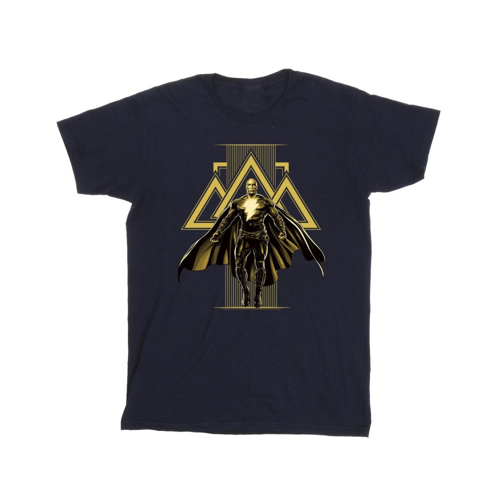 Black Adam Rising Golden Symbols T-Shirt