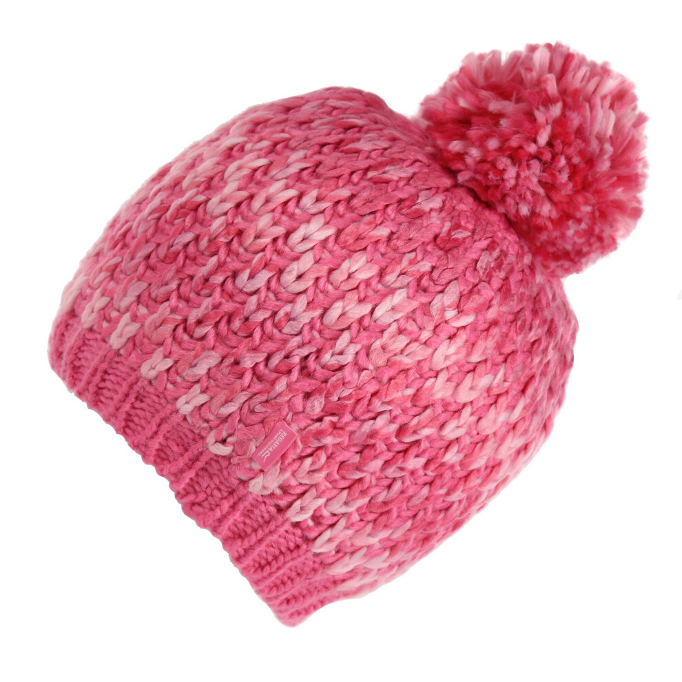 (11-13 Years, Pretty Pink) Regatta Childrens/Kids Bitsie V Beanie