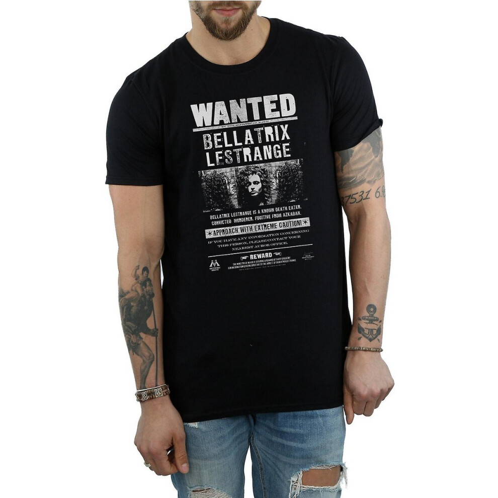 Bellatrix Lestrange Wanted Poster Cotton T-Shirt