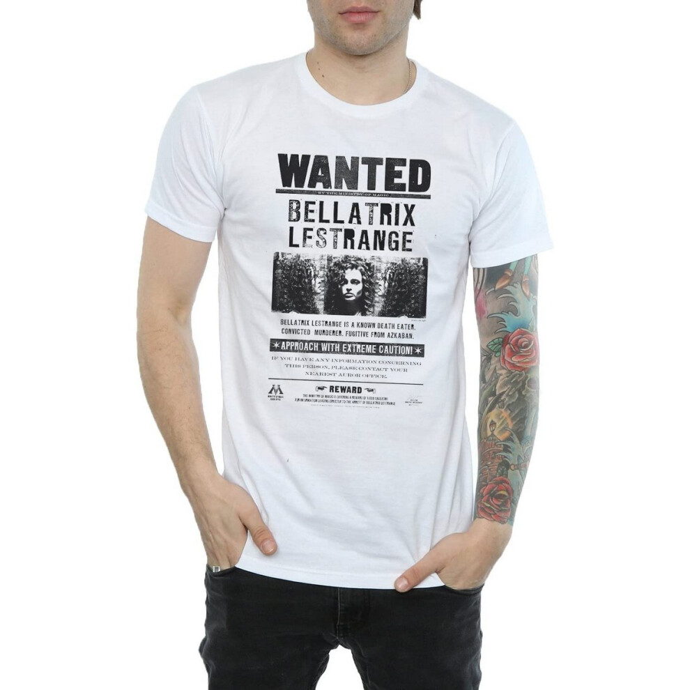 Bellatrix Lestrange Wanted Poster Cotton T-Shirt