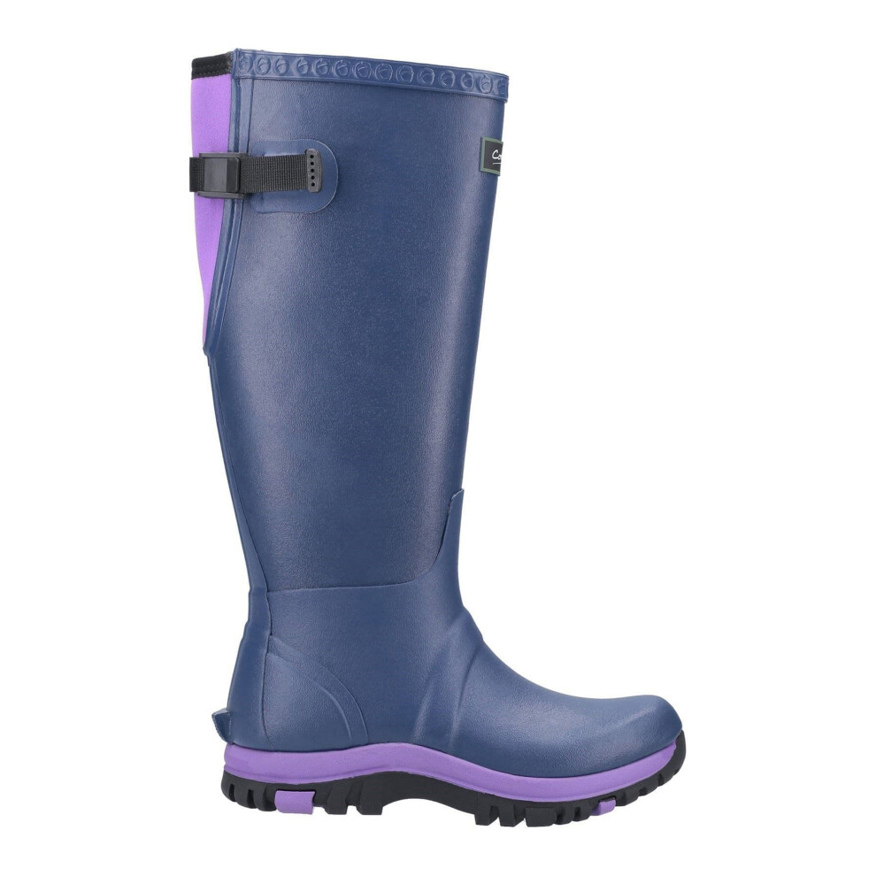 (5 UK, Blue) Cotswold Womens/Ladies Realm Wellington Boots