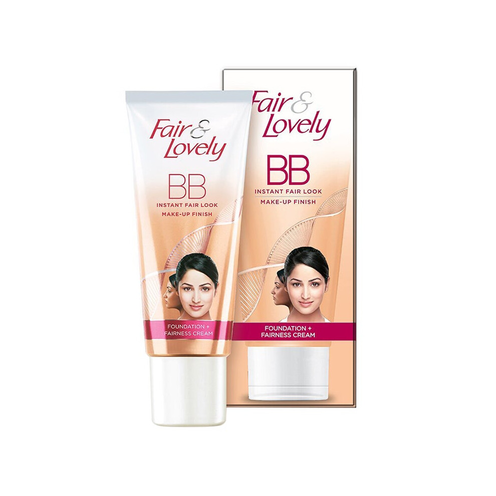 Fair & Lovely BB Foundation + Fairness Cream 40g |Instant Fair Look |Make-Up Finish |Reduce Dark Spots & Blemishes