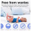 (Single Mattress Protector) White Waterproof Mattress Protectors Terry Towel 5