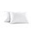 (White Pillowcase 2-Pack) White Waterproof Mattress Protectors Terry Towel 3