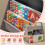 Costway Double-Sided Kids Art Easel Play Station Table Chair Set 6