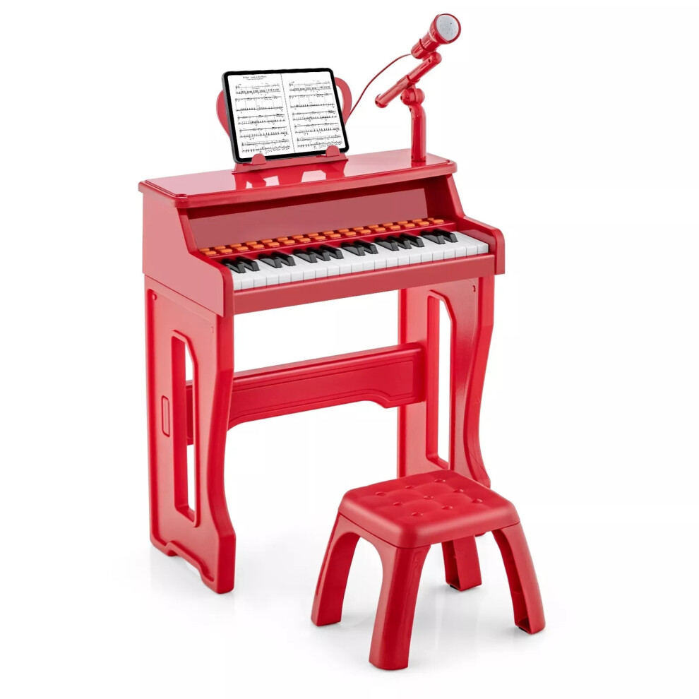 Costway 37-Key Piano Keyboard Toy Electronic Musical Instrument