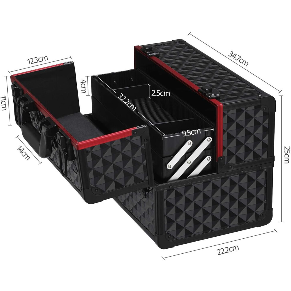 black---red--makeup-box-with-4-trays-cosmetic-case-jewellery