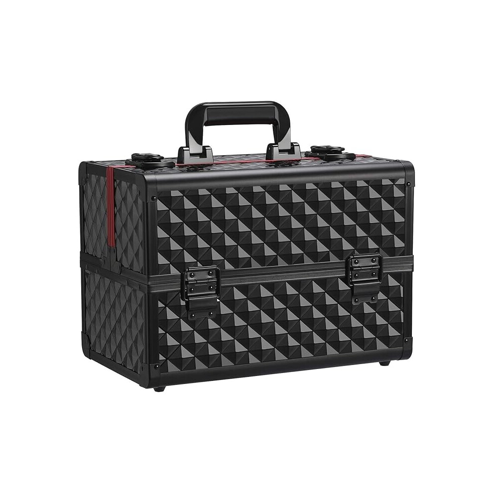 black---red--makeup-box-with-4-trays-cosmetic-case-jewellery