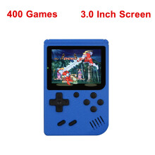 (3.0 Blue) Portable Retro Mini Video Game Console 8-Bit Handheld Game Player Built-in 500 games AV Out Game Console Gameboy videojuego