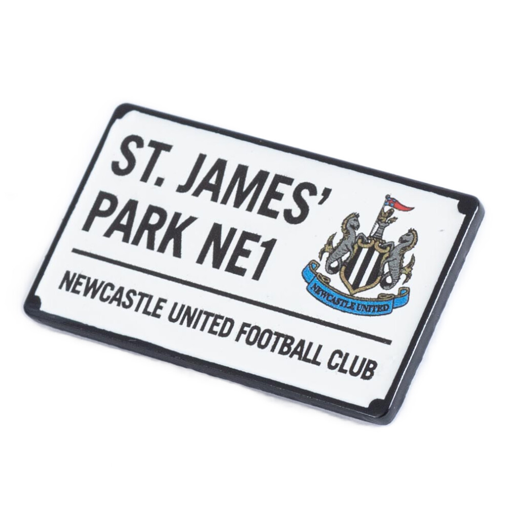 Official Newcastle United FC ST JAMES PARK street sign design  badge