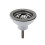 Balterley Fireclay Kitchen Sink Basket Strainer Waste - 90mm - Brushed Pewter 3