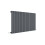 Balterley Square Horizontal Single Panel Radiator - 600mm x 992mm - 2313 BTU - Anthracite 3