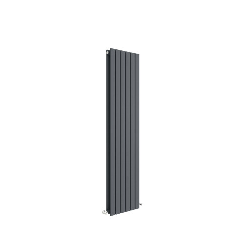 Balterley Square Vertical Double Panel Radiator - 1500mm x 354mm - 3105 BTU - Anthracite 2
