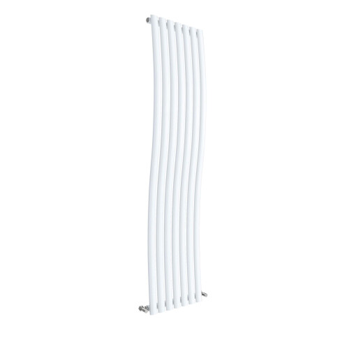 Balterley Wave Vertical Single Panel Radiator - 1785mm x 413mm - 2164 BTU - Gloss White- Balterley 2