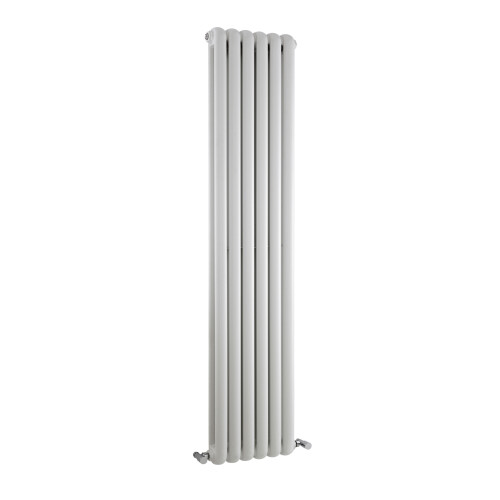 Balterley Vertical Double Panel Radiator - 1500mm x 383mm - 3105 BTU - Gloss White 2
