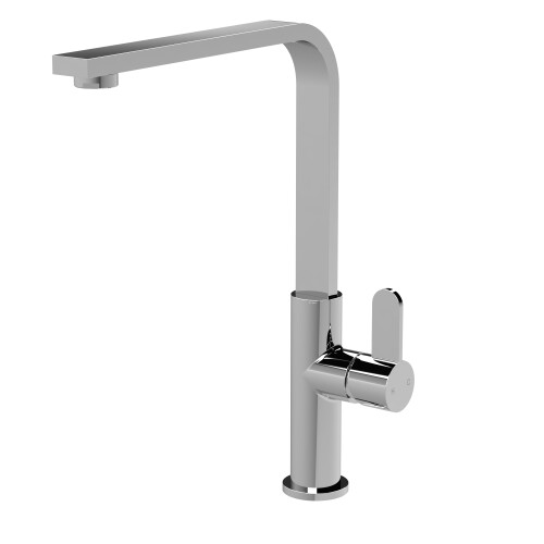 Balterley Kitchen Mono Mixer Tap with 1 Lever Handle, 302mm - Chrome 2