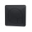 Balterley Square Dual Flush Push Button - 70mm - Matt Black 3
