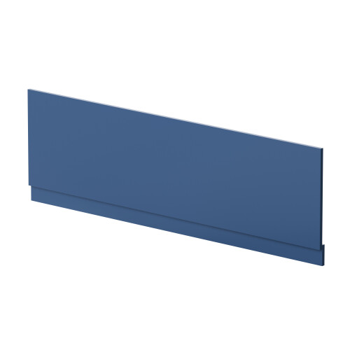 Balterley 1800mm Straight Reversible Bath Front Panel & Plinth - Satin Blue 2