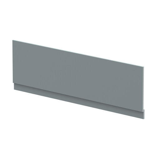 Balterley 1800mm Edge/Power Straight Front Bath Panel & Plinth - Matt Coastal Grey 2