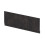 Balterley 1700mm Edge/Power Straight Front Bath Panel & Plinth - Textured Matt Metallic Slate 3