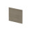 Balterley 700mm Square MFC Reversible Shower Bath - Woodgrain Solace Oak 3